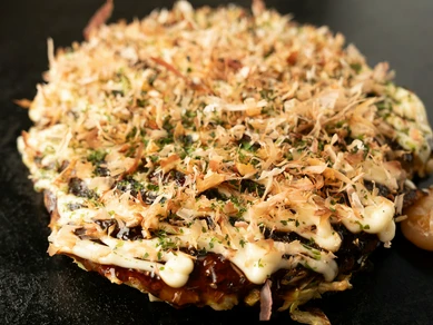 創業当時から変わらぬ味を守り続ける『お好み焼き』