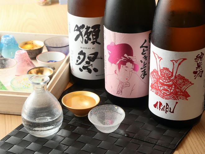 日本酒にこだわっている