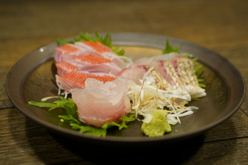 刺身盛り合わせ