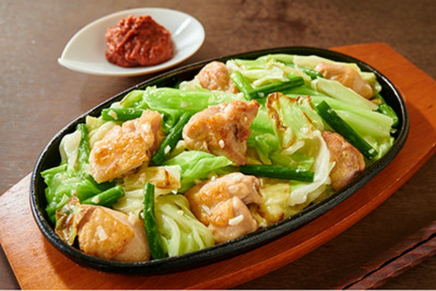 豚肩ロース鉄板焼肉