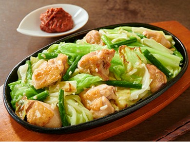 豚肩ロース鉄板焼肉