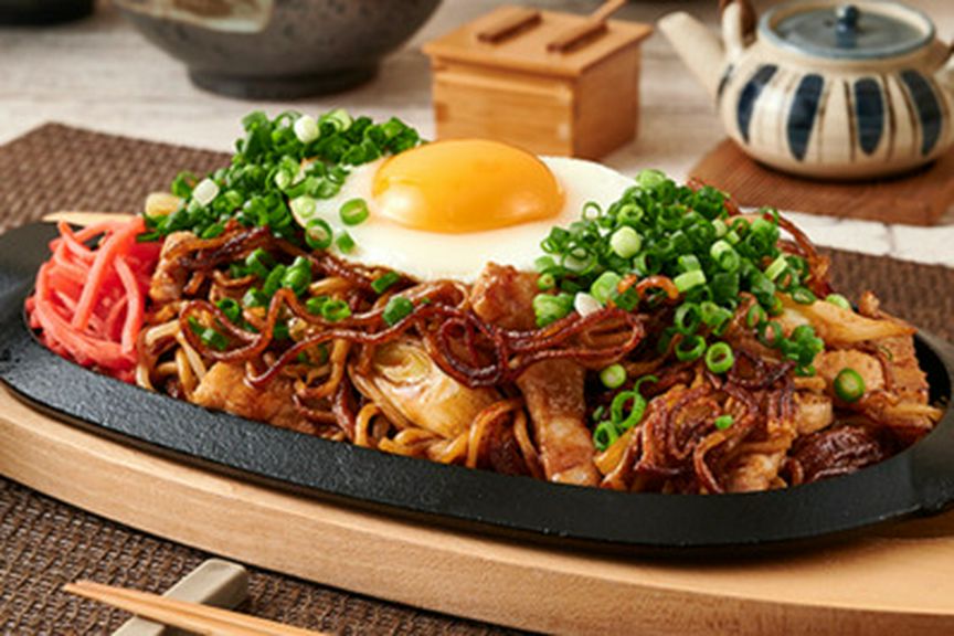 目玉焼き日田焼きそば