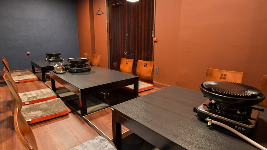 掘りごたつや完全個室も完備。利用シーンを限定させないお店