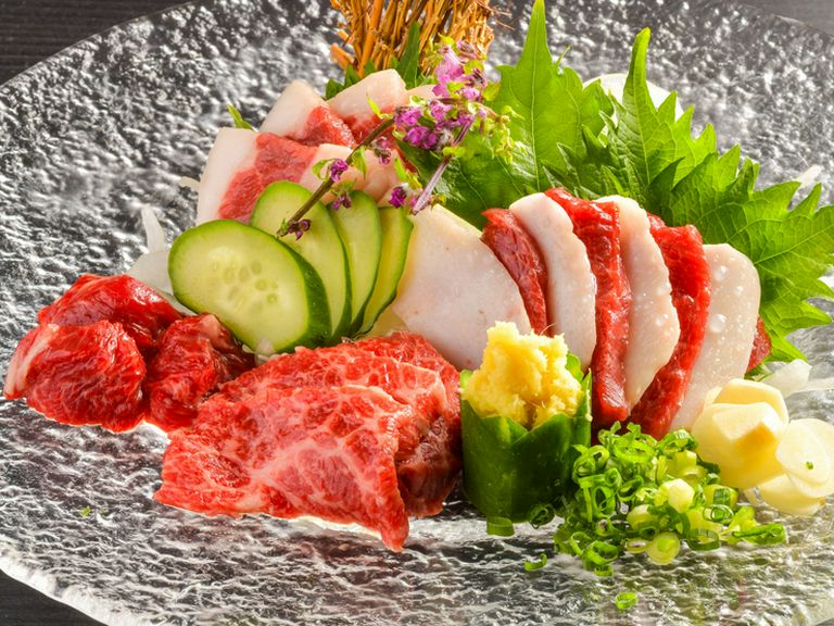 馬刺五点盛り合わせ