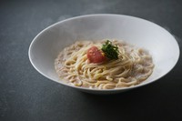 Mentaiko Soymilk Noodles『明太豆乳めん（平めん）』