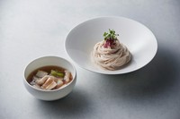 Yamato Pork Noodles 『やまとポーク　旨出汁つけめん（全粒粉めん）』