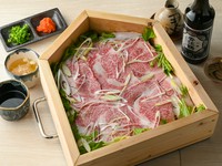 当店最上級の贅沢コースです。
A5ランクのリブロースは正に飲み物！