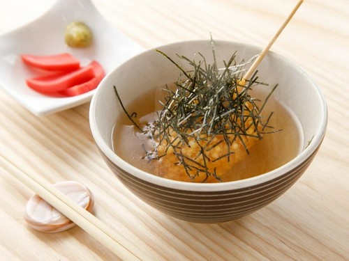 あられ揚げ茶漬