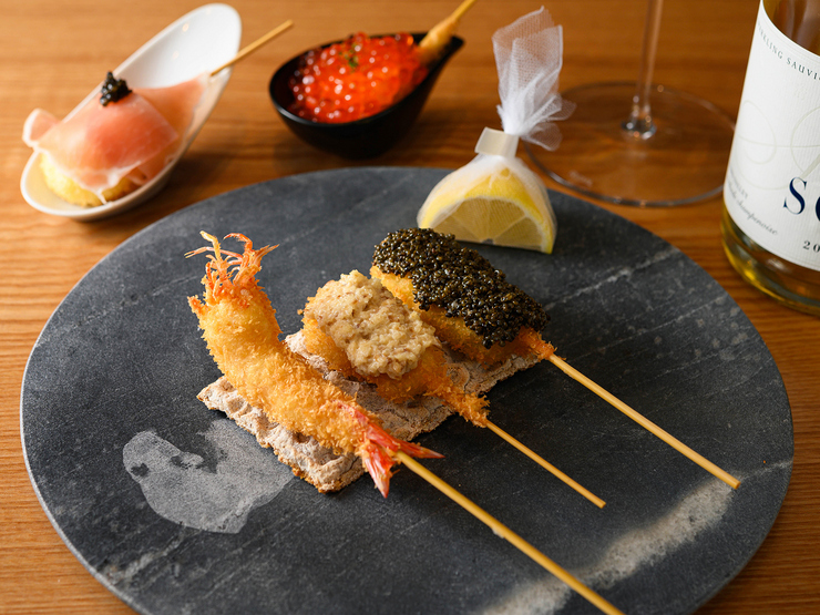 <Dinner> 15 kinds of skewers course