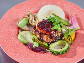 フランス料理で腕を磨いたシェフのスペシャリテ『フォアグラと熟成肉のロッシーニ風』