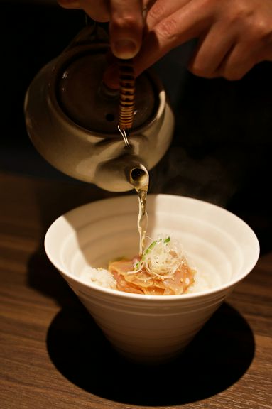 コース〆茶漬け