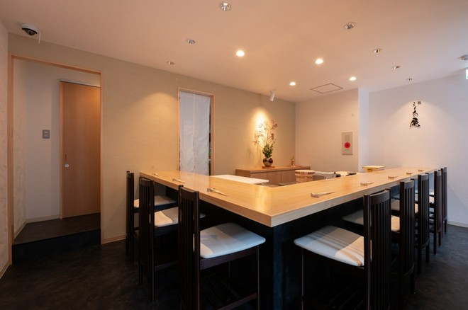 カウンター席がある