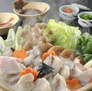 ご予約で鍋料理ご注文できます