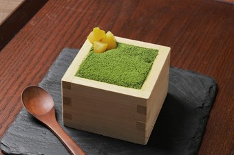 八女抹茶の升ティラミス