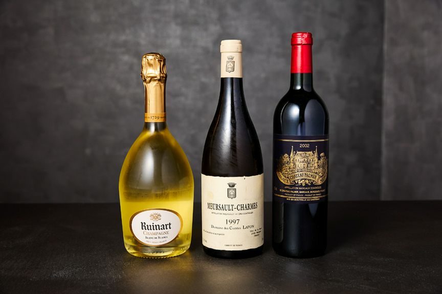 スペシャルなワインが揃っているので、記念日にも最適