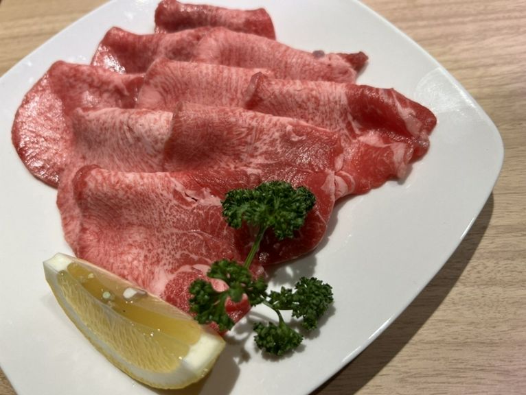 和牛ならではの香りと甘みを満喫『和牛上タン』