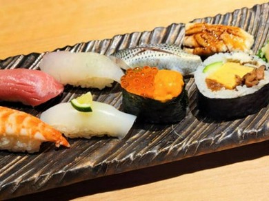 鮮度抜群の魚介を味わえる『握り寿司』