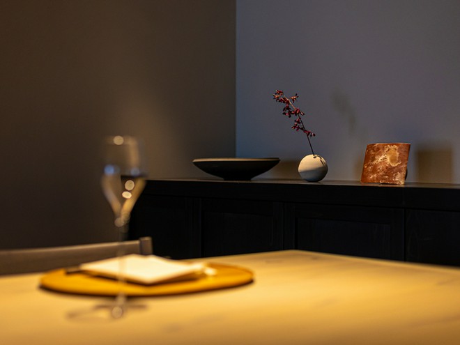 食器・内装にこだわっている