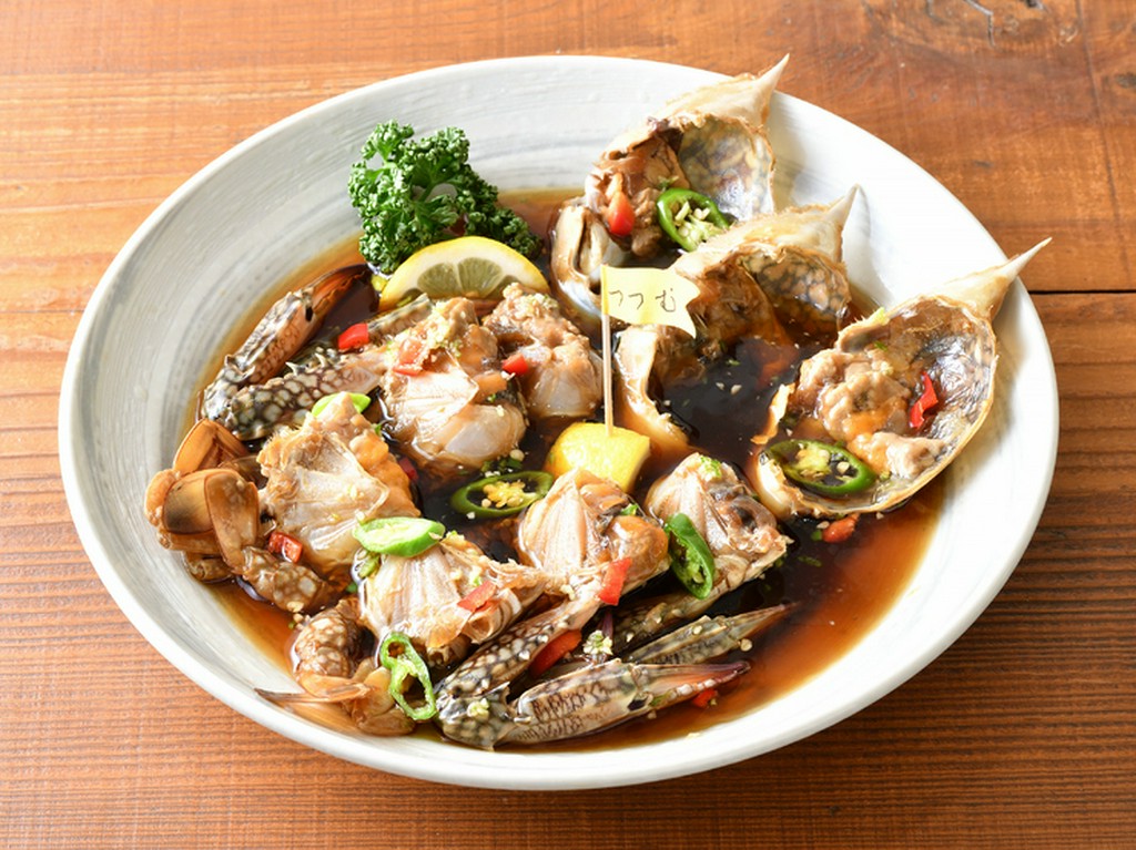 韓国の食文化の粋を尽くした『カンジャンケジャン（2～3匹）』（要事前予約）