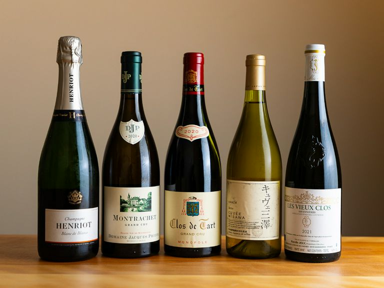 フランスワインを始めソムリエが厳選したワインもグッと充実