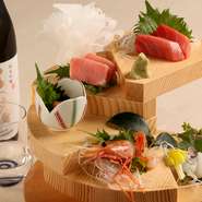 口の中でほどけるような食感と濃厚な味わい。さらに、鮮やかな色彩と繊細なカットからは料理長の技術とこだわりが伺えます。食材の魅力が、ぞんぶんに引き出された一皿。