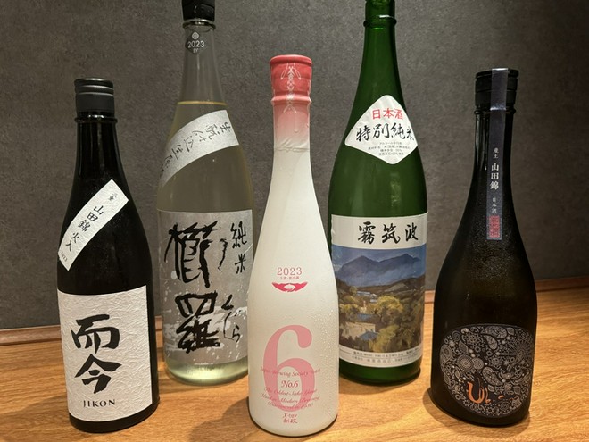 日本酒にこだわっている