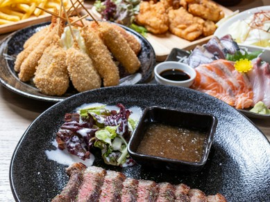 ボリューム満点！おいしくて、お腹も一杯になる『コース料理』