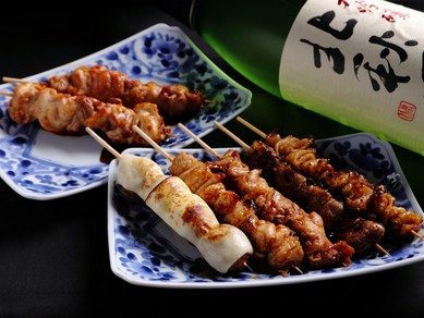 大ぶりで食べごたえ抜群！『焼きとり』