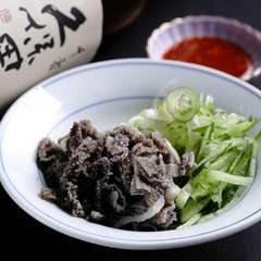 手間暇かけた丁寧な仕事が光る『センマイ刺』