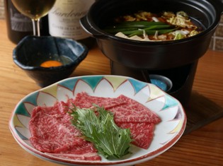 神戸ビーフや黒毛和牛A4ランクのステーキ。素材に強いこだわり