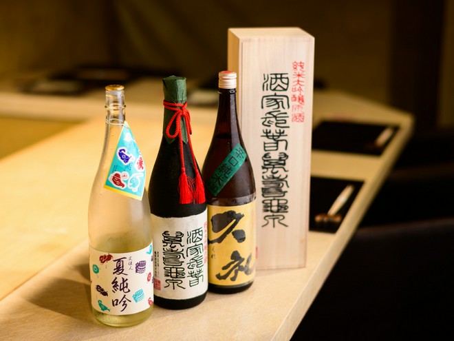 日本酒にこだわっている