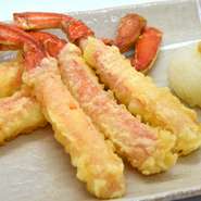 かに天ぷら