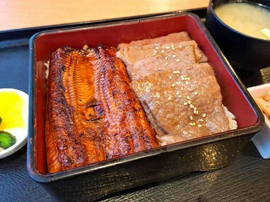 うなぎと和牛を一度に食べたいときに、選ぶべき一品『うなぎ和牛重』