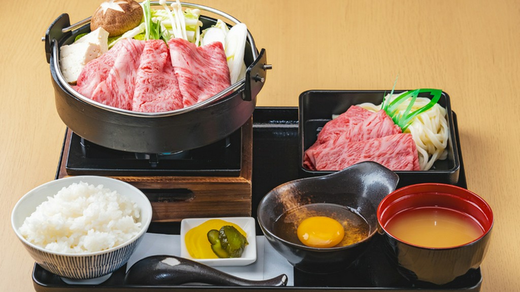 白老牛すき焼き御膳