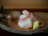 天然真鯛のおいしさを実感『天然真鯛のお造り』