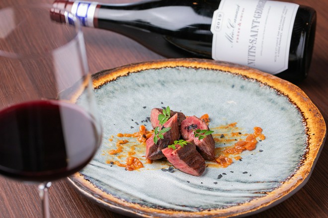 ワインにこだわっている