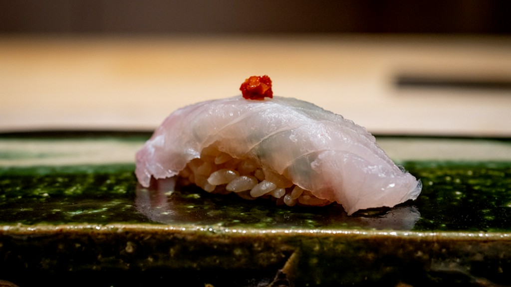 ネタの趣向に加え、シャリの旨さにもうなる