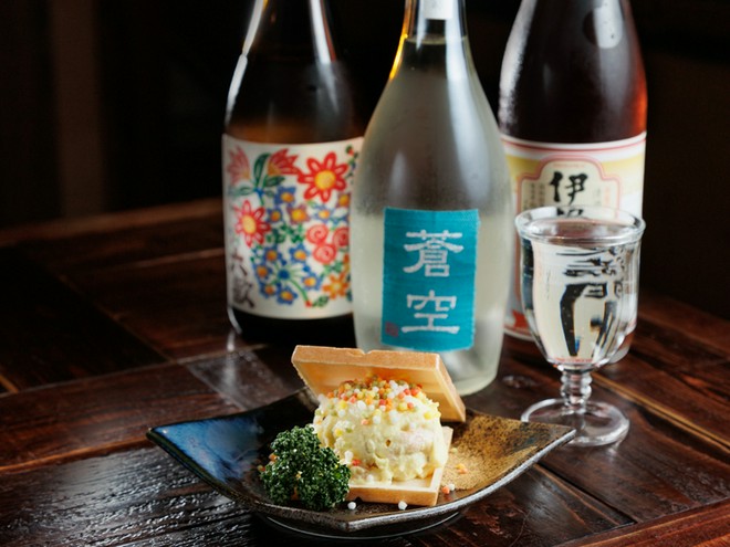 日本酒にこだわっている