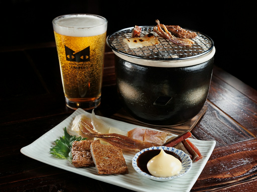 ビールにも日本酒にも！山根子炙り盛り合わせ