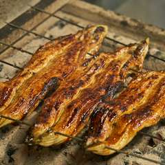 炭火で香ばしく焼き上げた鰻
