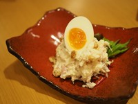 食感が楽しい、進化したおかか自慢のポテトサラダ。