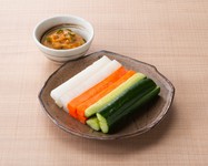 青唐辛子の爽やかな辛味が特徴です。