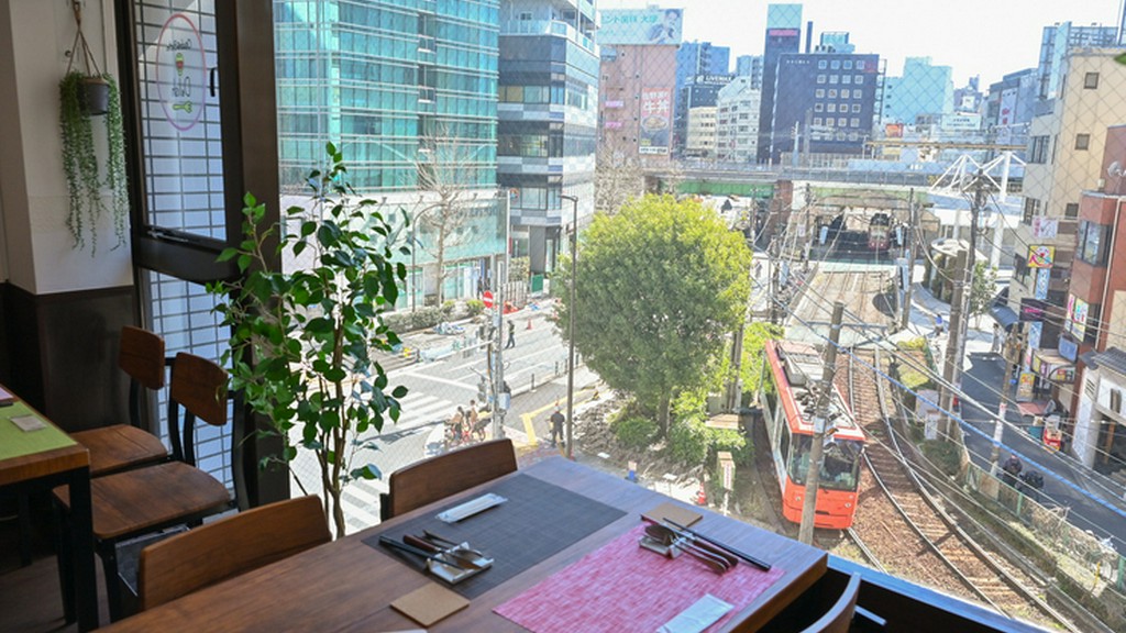 大塚駅周辺を一望できる、隠れ家的空間