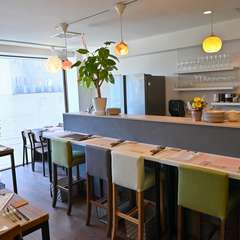 自分の時間を大切にできる、カウンター席