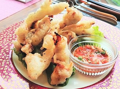 北海道産・厚切りベーコンとアボカドのフリット