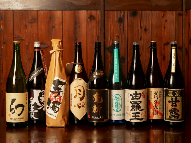 焼酎にこだわっている