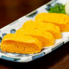 心地良い食感と深い出汁の味わいで、テーブルに華を添える『大分県産　赤玉子の出汁巻き』