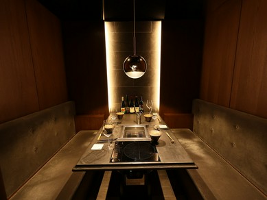 大切な日、大切なゲストと共に。席は全て完全個室の極上空間