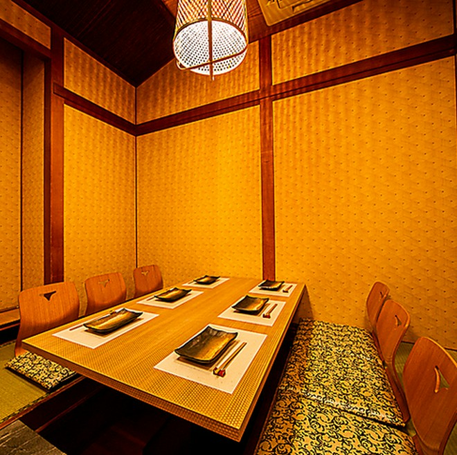 少人数で予約できる個室がある