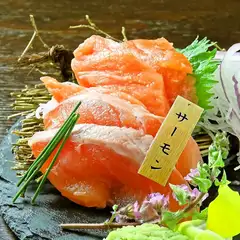 サーモンのお造り1人前